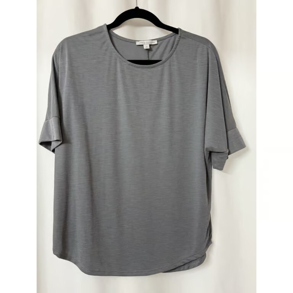 Green Envelope Charcoal Tee